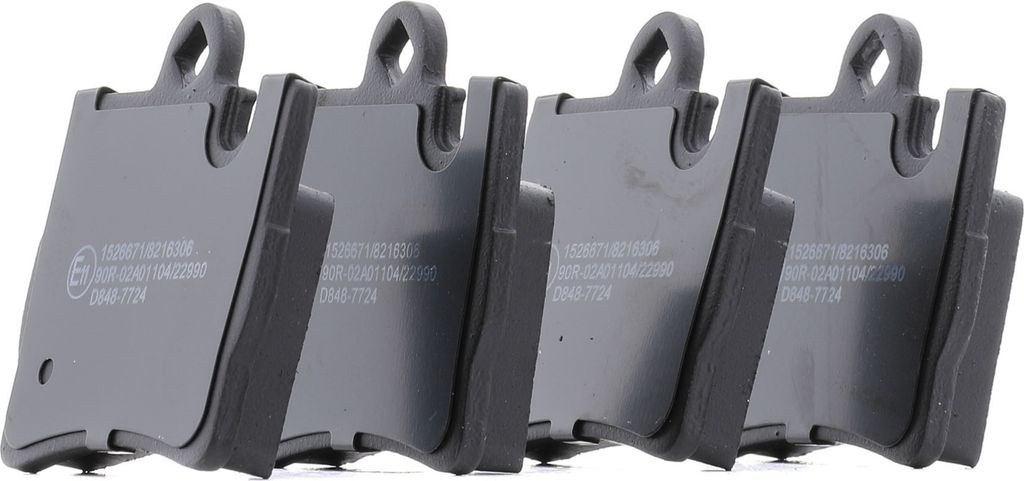 RIDEX Bremsbeläge Satz Hinten passend für MERCEDES-BENZ S-Klasse Limousine (W220) 402B0398