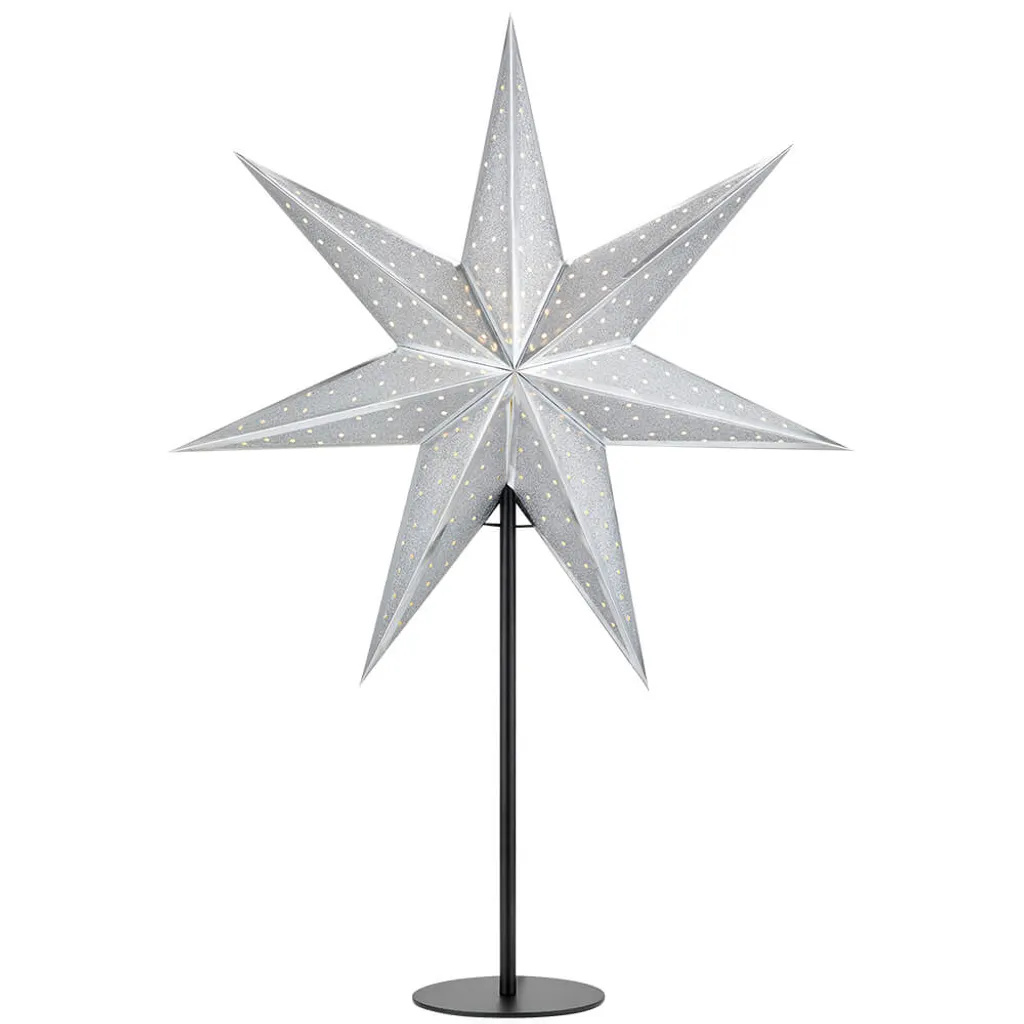 Étoile LED Gleam Argent Mark Slöjd - Design Scandinave et Éclat Pur