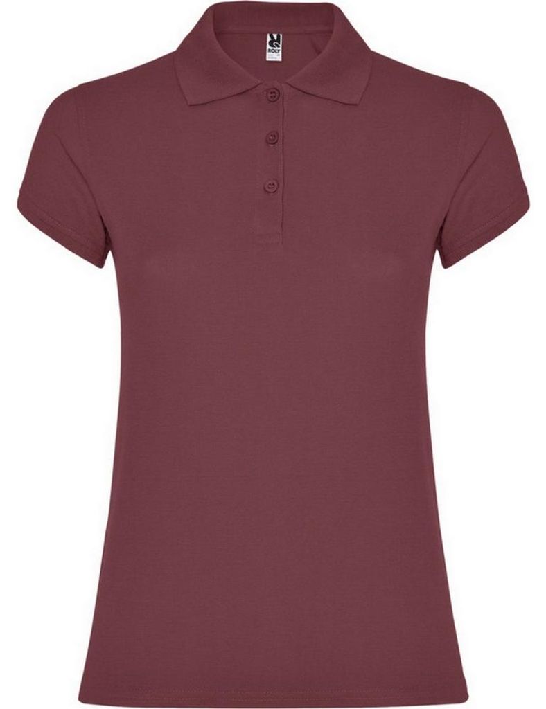 Roly - "Star" Poloshirt für Damen LT5622 (L) (Beerenrot)