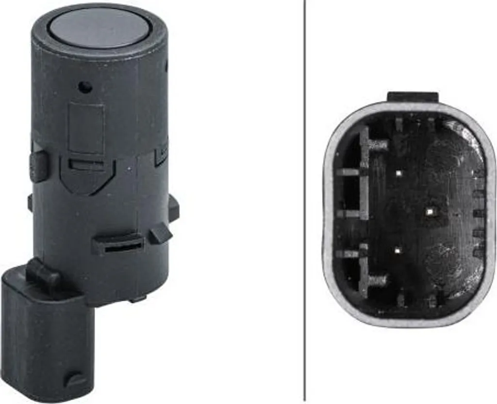 HELLA 6PX 358 141-611 Sensore di assistenza al parcheggio OE 659095 compatibile con Berlingo, C2, C3, C4er, C4, C8, Jumpy, Xsara, 1007, 307, 807, Expert, Partner