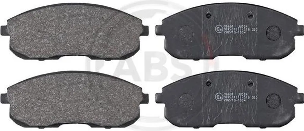 Plaquettes de frein haute performance A.B.S. 36691, montage sans bruit