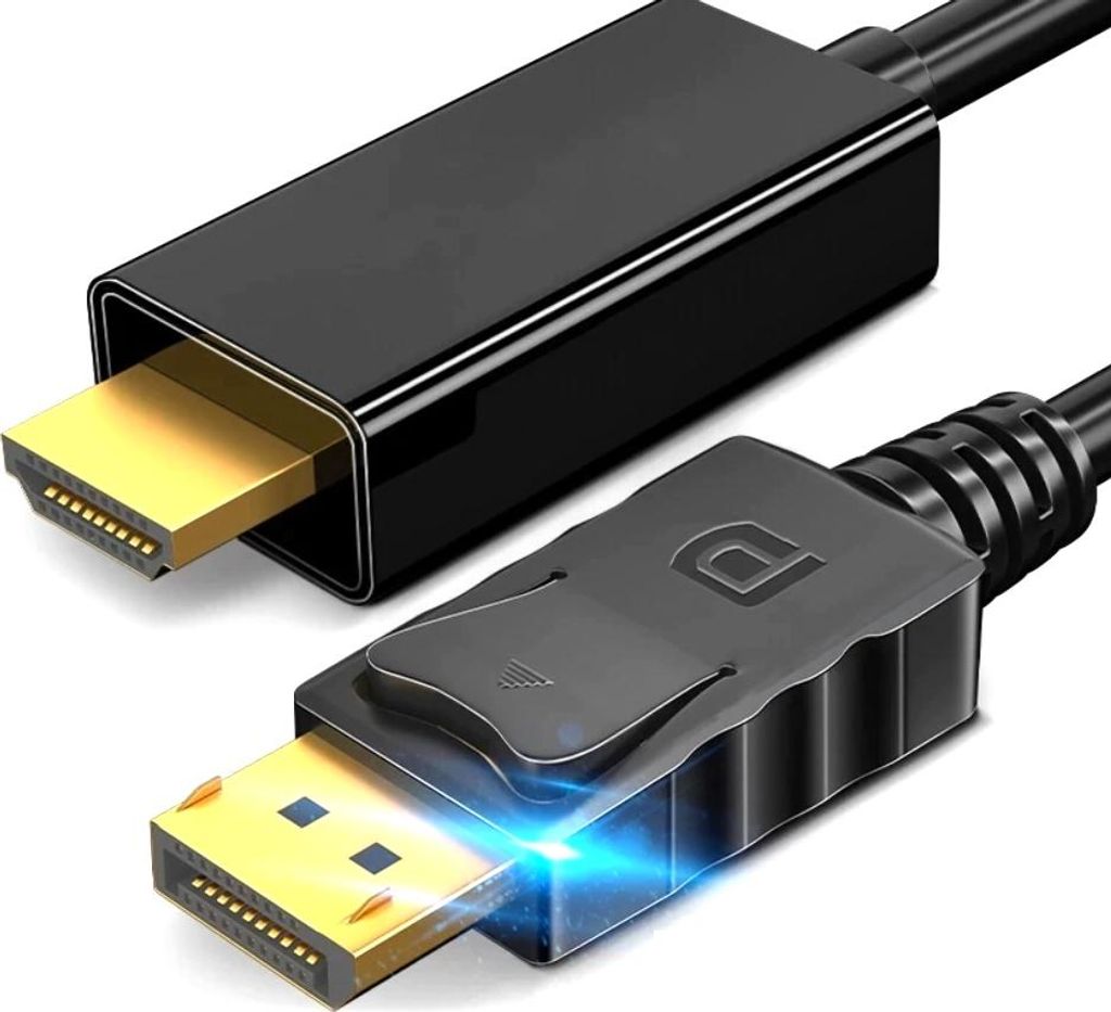 DISPLAYPORT zu HDMI 4k DP-HDMI KABEL 1m