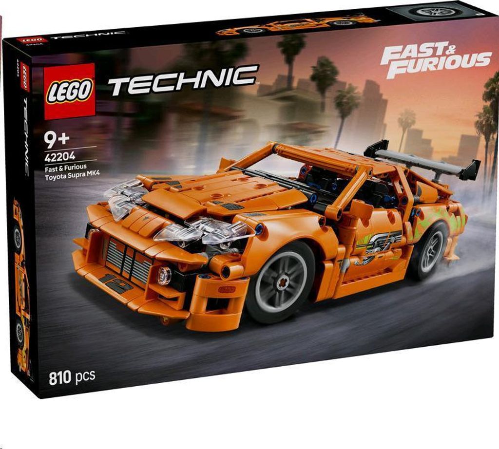 LEGO® Technic 42204 Szybcy i wściekli Toyota Supra MK4 Zdjęcie produktu 