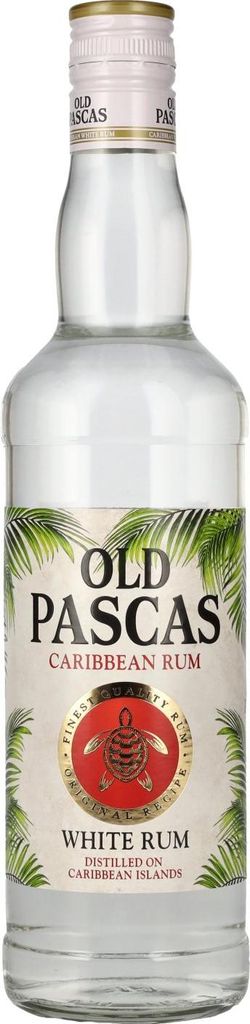 Old Pascas Caribbean White Rum 700ml 37,5% Vol. Produktbild 