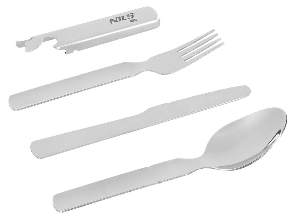 Edelstahl-Besteckset, langlebig, 12-teilig