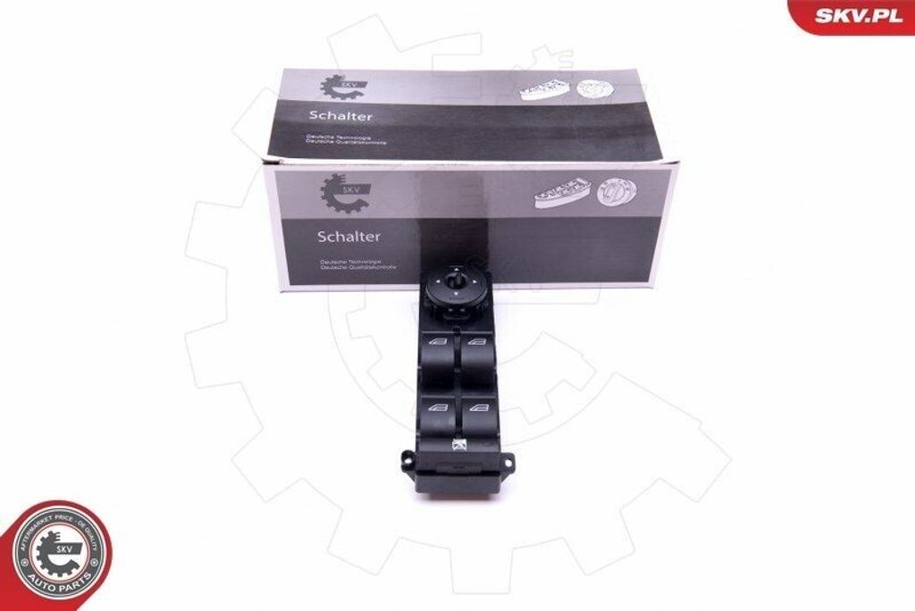 ESEN SKV 37SKV124 Fensterheberschalter für FORD Focus II Schrägheck (DA, HCP, DP) Fensterheber Schalter
