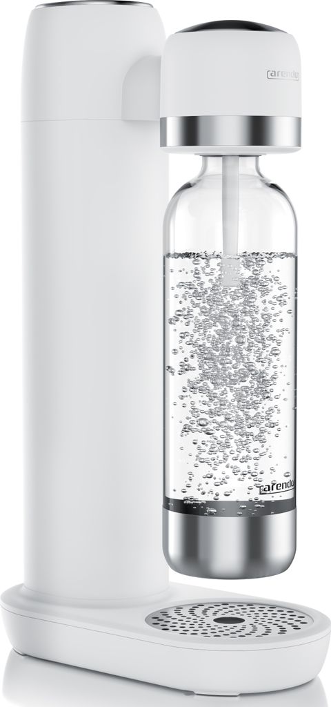 Arendo Wassersprudler, Soda Maker, inkl. 1L PET-Flasche, BPA-frei, fein dosierbar, kompatibel mit 60l CO2-Zylindern, SodaStream Easy/Cool, PET/ABS,...