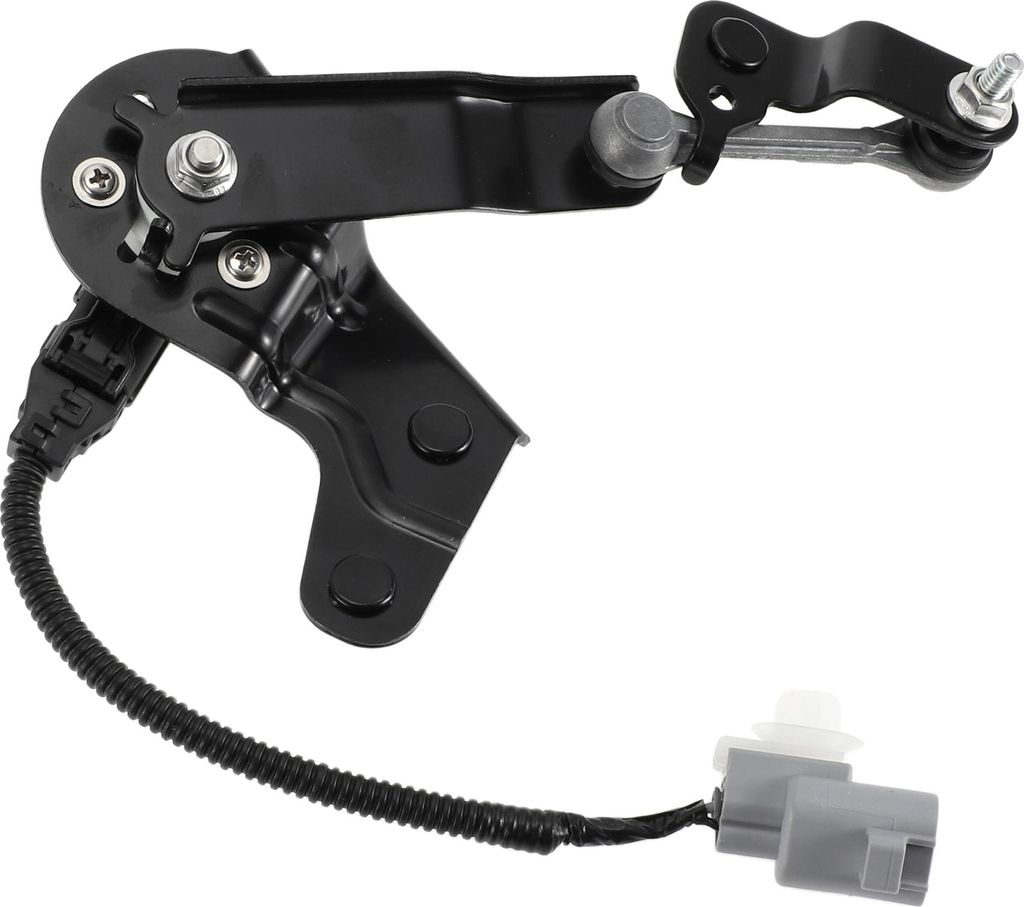 Luftfederungsfahrzeughöhensensor kompatibel für Subaru Forester 14-15, strapazierfähiges ABS-Kunststoff-Schwarz hinten links rechts Scheinwerfer...
