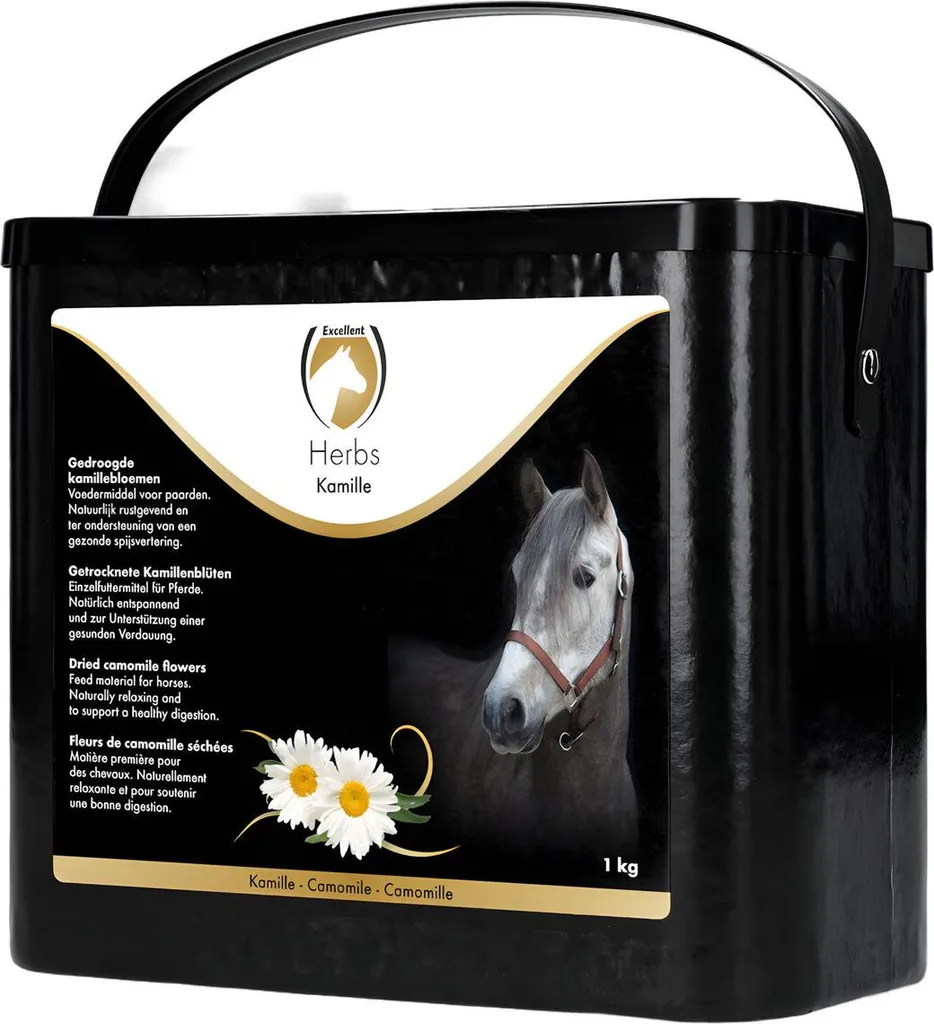 Eccellente Kamille 1 kg - Supplemento Naturale Camomilla per Cavalli