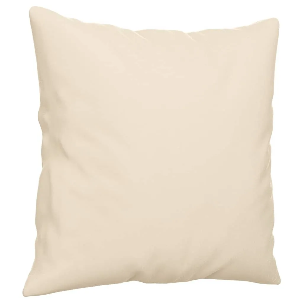 Canapé microfibre beige 140 cm - Assise confortable et oreillers doux