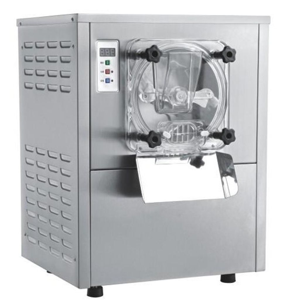 Gino Gelati Speiseeismaschine Gastro 15L 1200W Kompressor Edelstahl