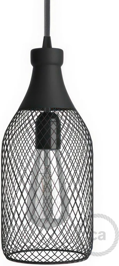 Créez une lampe bouteille stable avec cette cage Jéroboam en métal