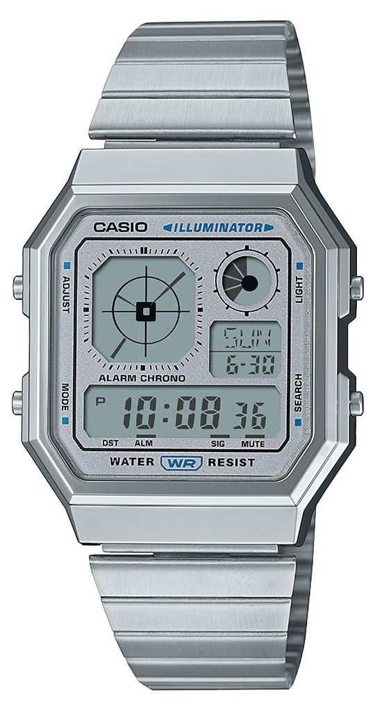 Casio Herren Armbanduhr A130WE-7AEF digital Produktbild 