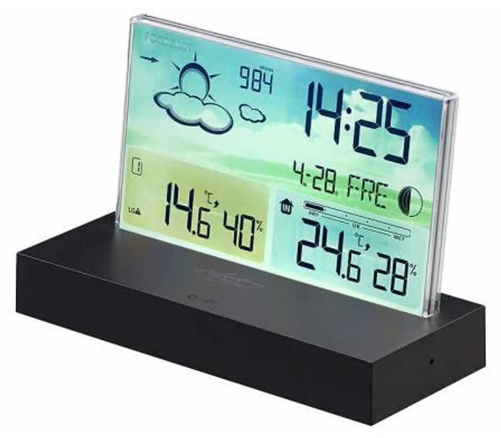 Station météo Design avec écran couleur LCD - Modèle Multi-Capteurs WS50