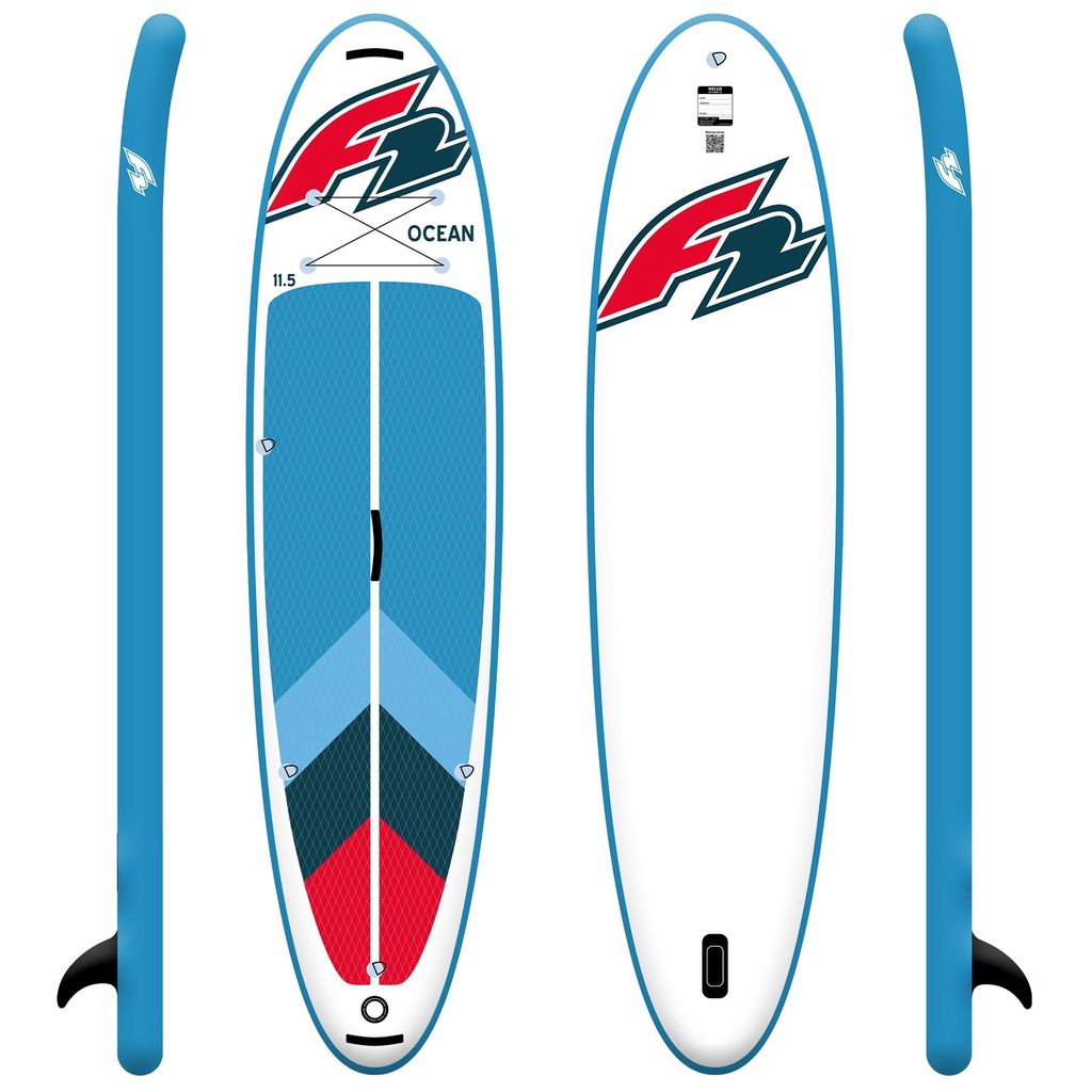 F2 Stand up Paddle Board OCEAN LTD SUP Board Only 10,5 Rot 2024/2025