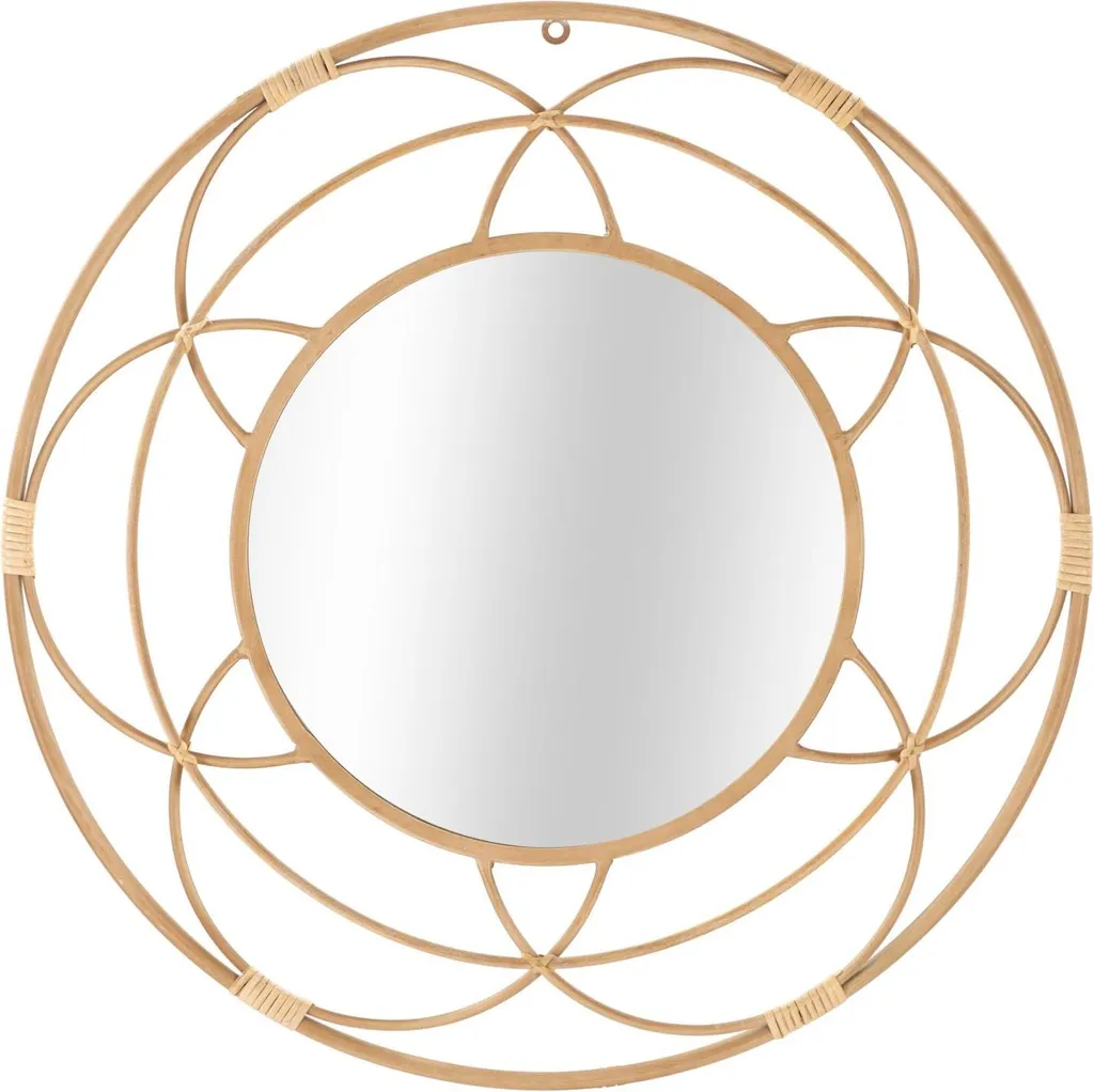 Miroir mural 60 cm marron Valencia Mauro Ferretti agrandir l'espace