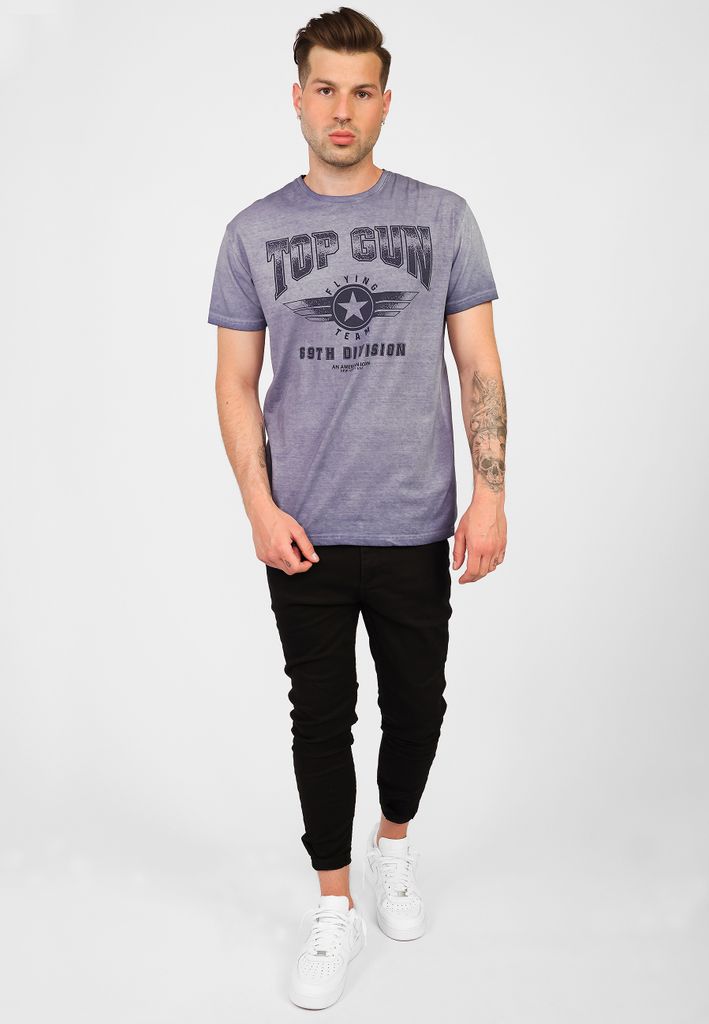 Top Gun T-Shirt TG20212105 Herren navy S
