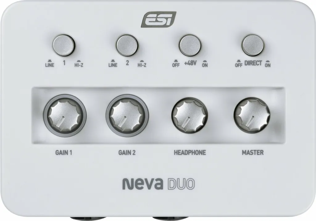 ESI Neva Duo avec Préamplis XLR et Conversion 24-bit 192kHz Premium - 2