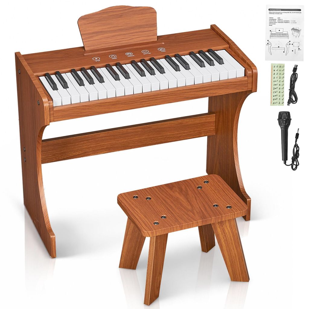 FCH Kinder E-Piano 37 Tasten,Kinderklavier Musikspielzeug Produktbild 