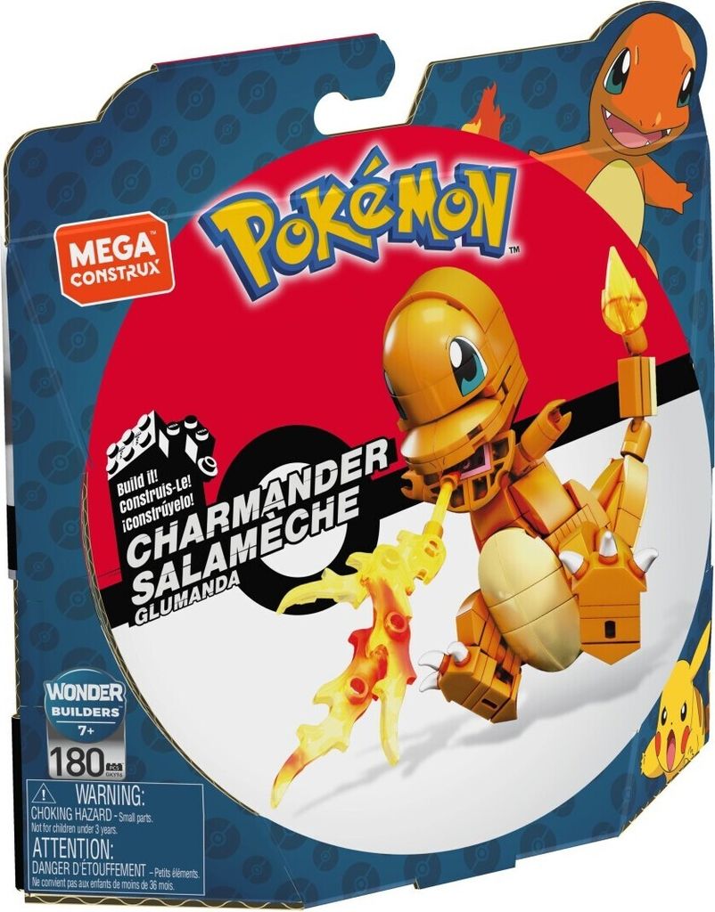Pokémon Mega Construx Charmander Obrázek produktu 17