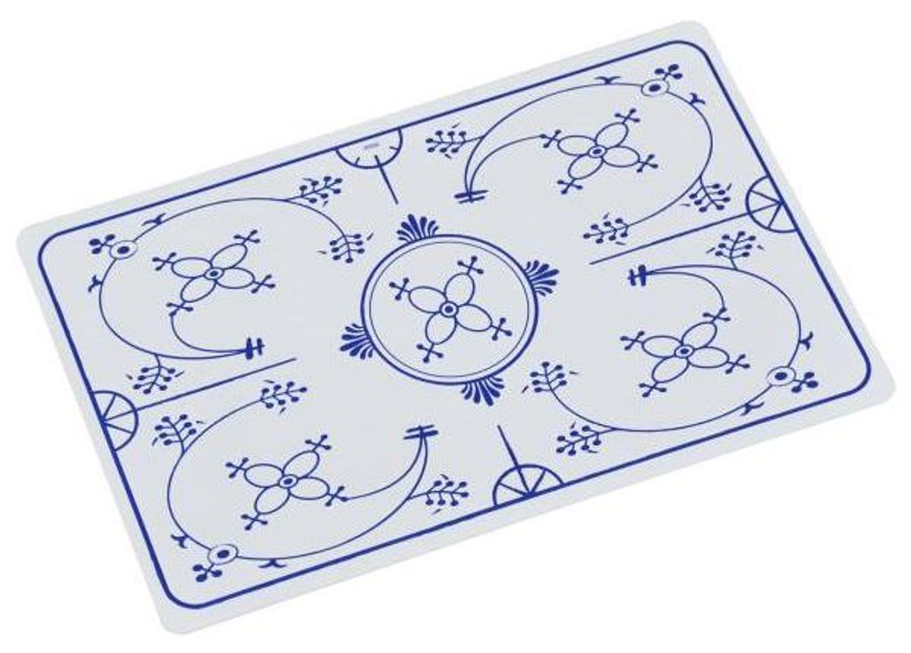 6er Set Platzsets, Tischsets INDISCHBLAU Zwiebelmuster weiß Produktbild 