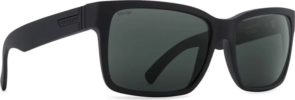 Vonzipper Elmore Polar Lunettes Noires Polarisées Verres Haute Définition UV
