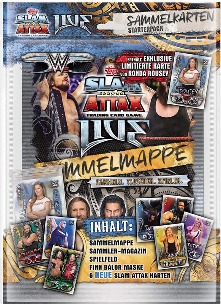 Topps - WWE Slam Attax LIVE - 1 Starter Produktbild 