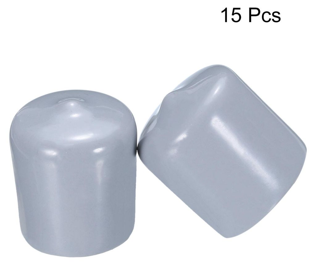 15 Stš¹ck Gummi-Endkappen 30mm ID Gummikappen, Runde Schutzkappen PVC Stopfen Abdeckkappen Lochstopfen Gleiter fš¹r Schrauben Gewindebolzen Dra...