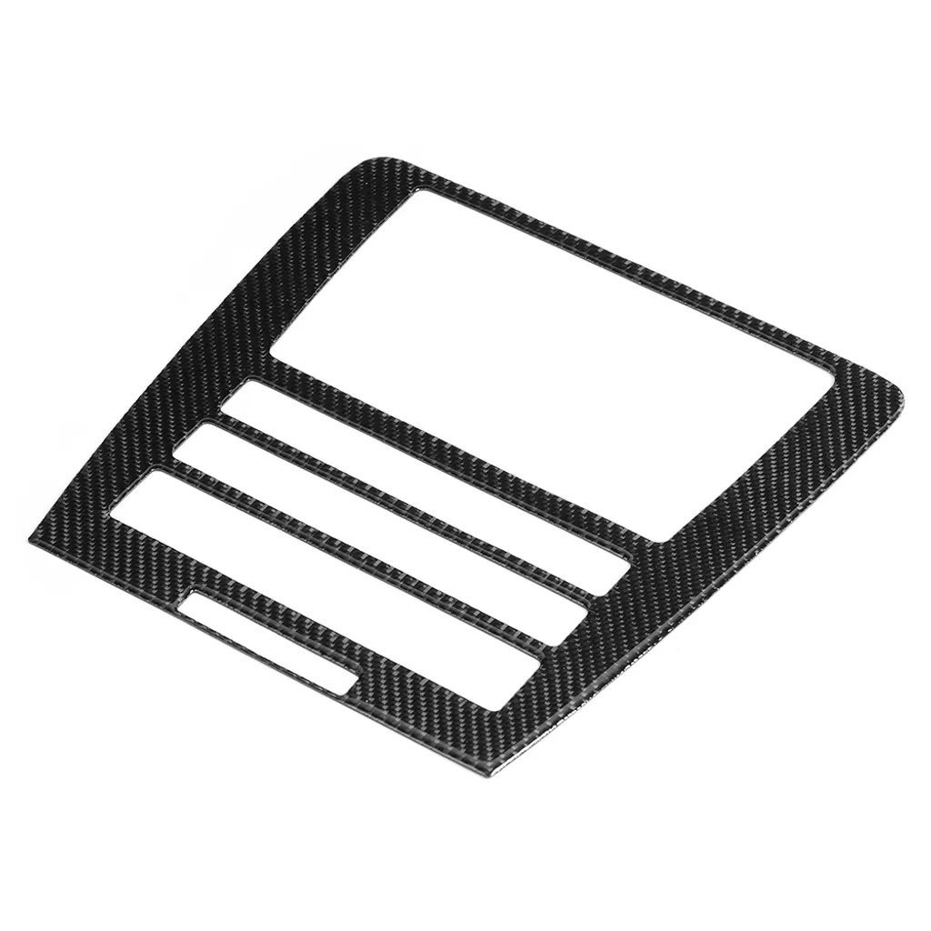 Cadre de console centrale en ABS chromé pour finition intérieure auto