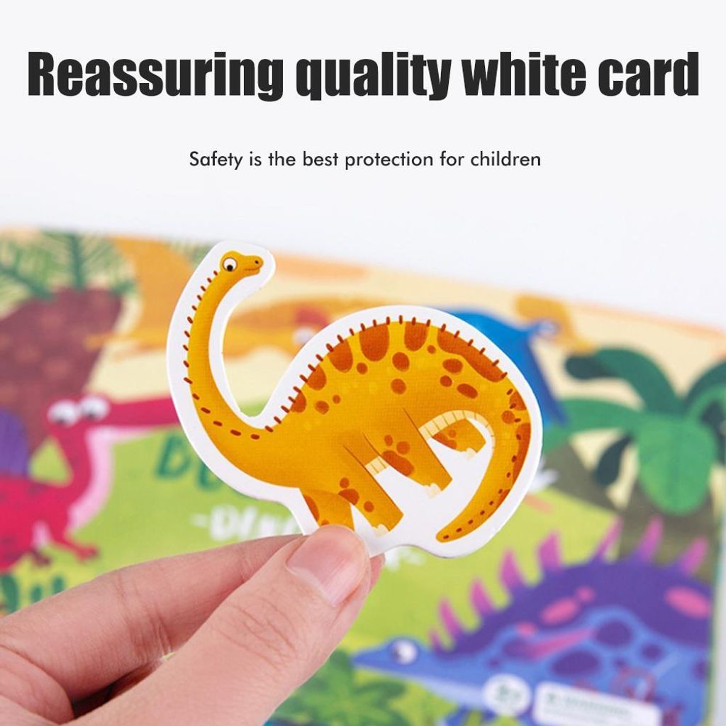Busy Book,Autism Sensory Toys,Animal Themes Learning Book