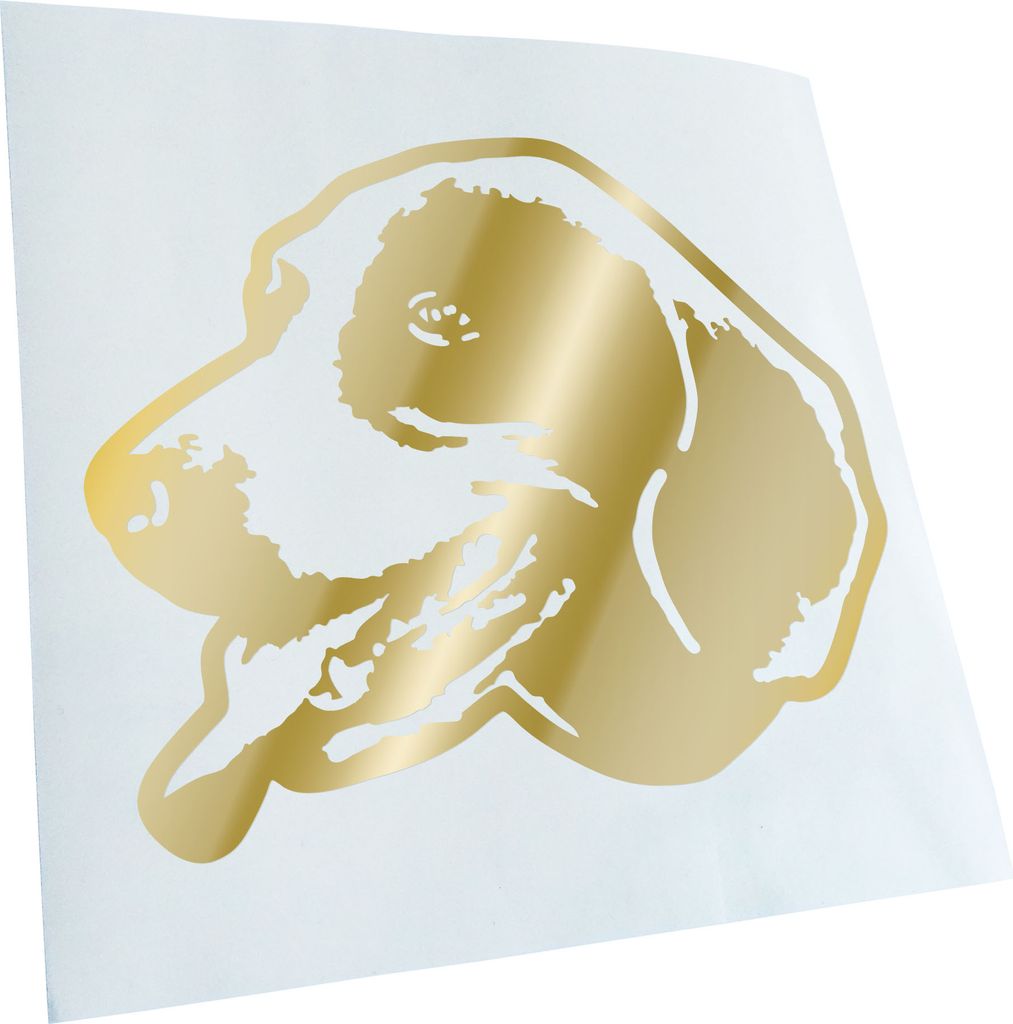 Kiwistar - Autoaufkleber - Harrier Hund - Dunkelgrau - 12x10cm - Aufkleber für Auto, Laptop, Fahrrad, LKW, Motorrad mehrfarbig JDM Decal Racing