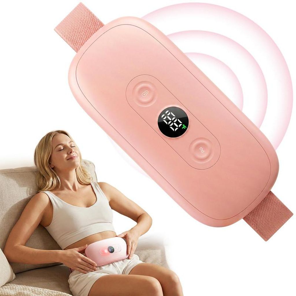 Wärmegürtel Damen Heizgürtel 5000mAh mit Massage, Produktbild 