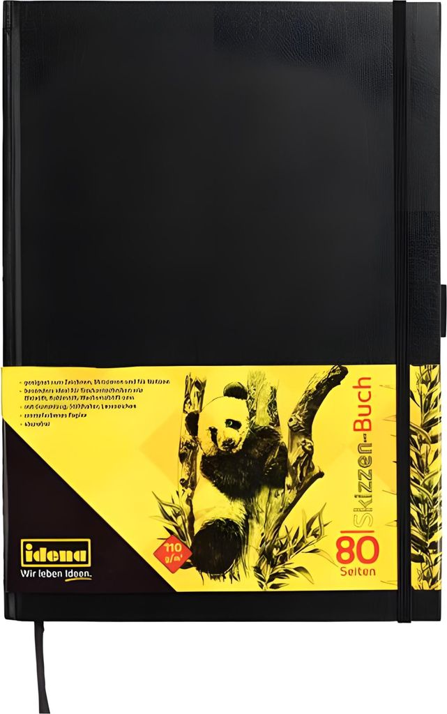 Idena Skizzenbuch 110g/m² DIN A4 160 Seiten Produktbild 