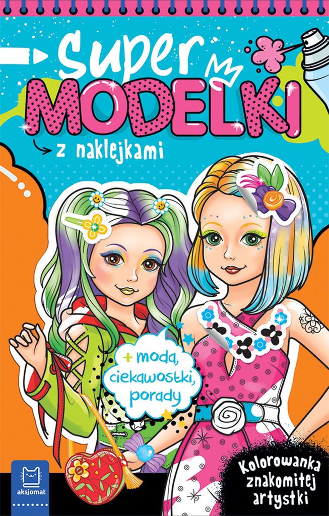 Supermodels mit Aufklebern, Künstlerfarben 37927