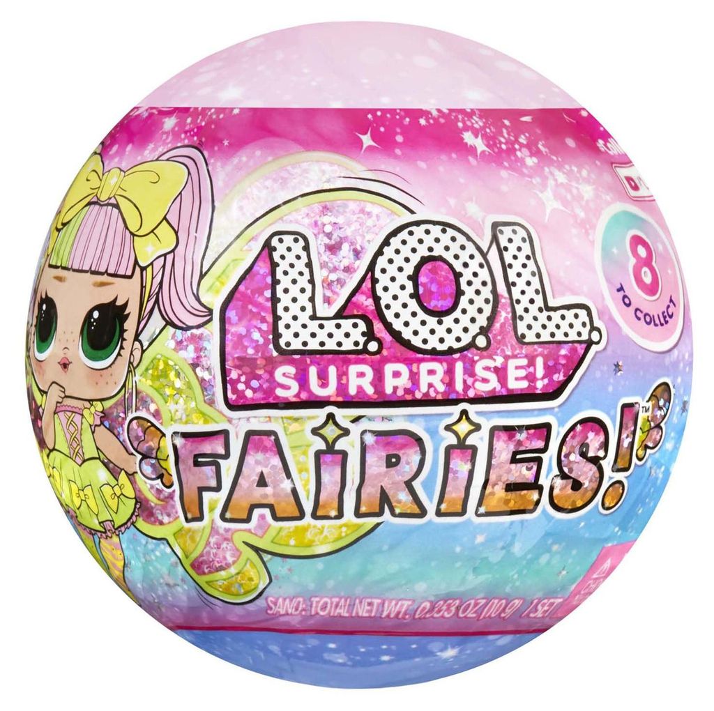 L.O.L. Surprise! Fairy Tots Asst in PDQ, Malá bábika, Žena, Obrázok produktu 