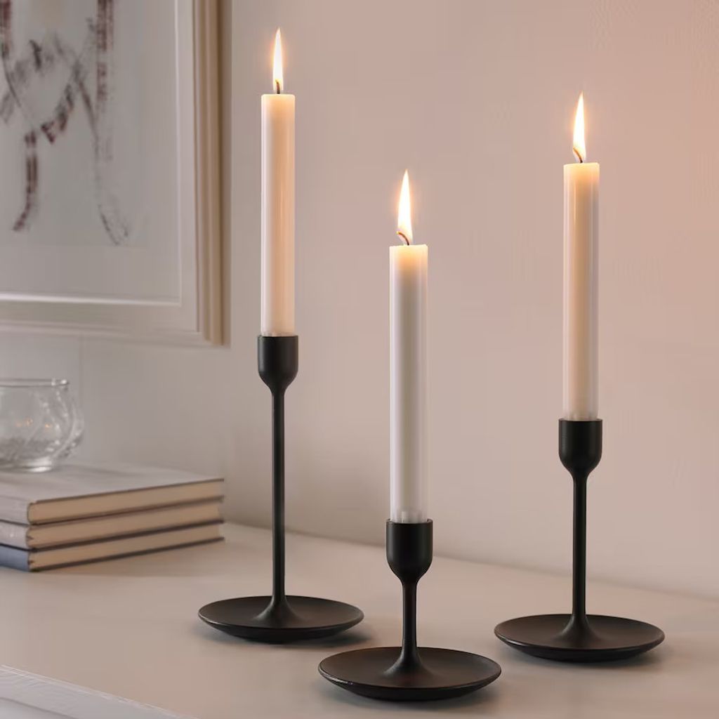 IKEA JUBLA 50 Stück Tafelkerzen Lüsterkerzen duftneutral