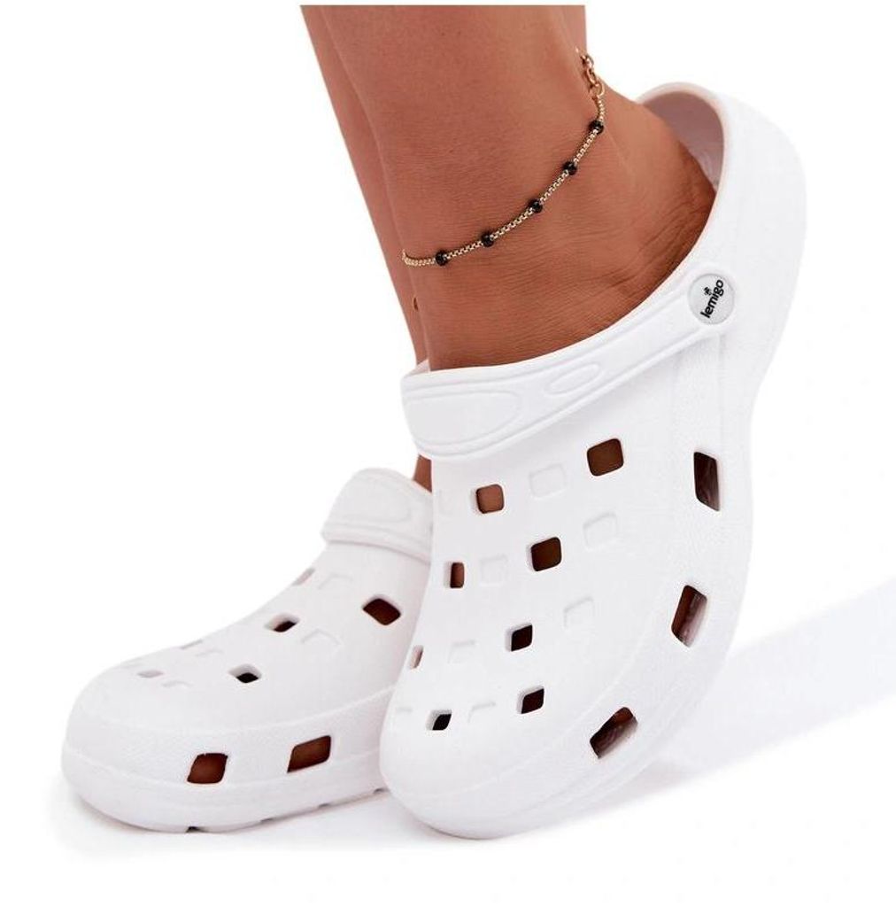 Damentaugliche Schaumstoffsandalen LEMIGO 806 Weiß 40 Produktbild 