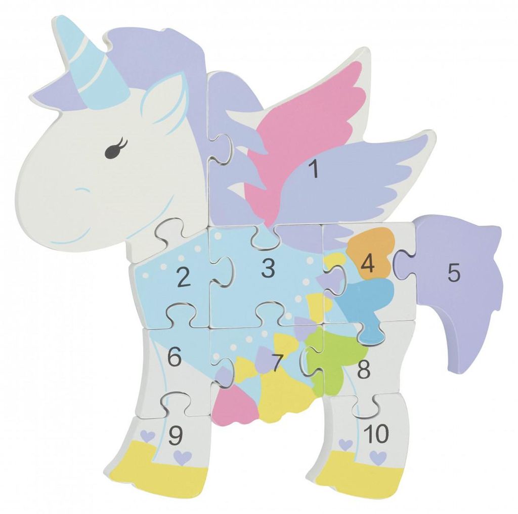 Holzpuzzle Einhorn, Orange Tree Toys