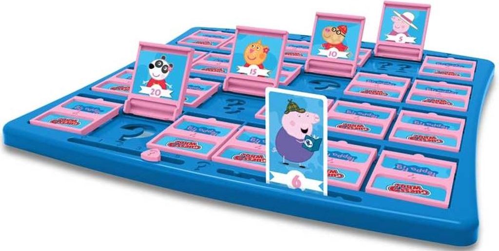 Hasbro Gesellschaftsspiel Peppa Pig Guess Who? Brettspiel Produktbild 
