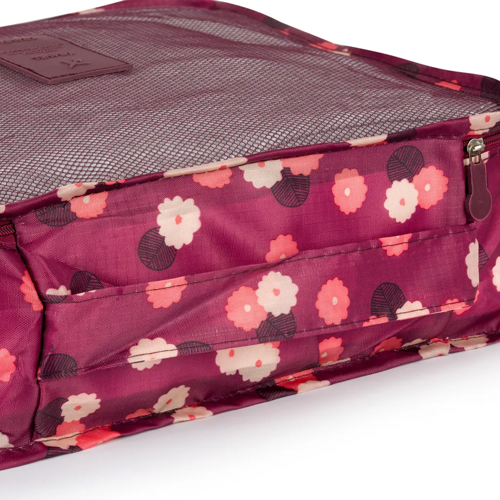 Set Organizer Valigia Solier SA55 6 Pezzi Rosa | Addio Caos - 2