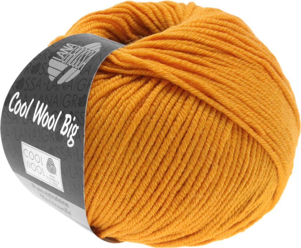 Lana Grossa - Cool Wool Big 0974 gelborange