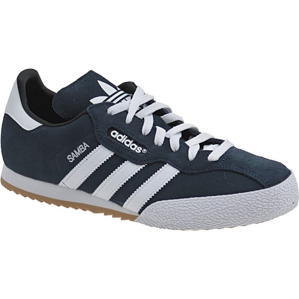 adidas Originals Samba Super Suede - Herren Schuhe Navy-Blau 019332 , Größe: EU 41 1/3 UK 7.5