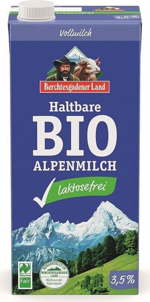 ALPEN-UHT-MILCH MIT NIEDRIGEM LAKTOSEGEHALT (mind. 3,5 % Produktbild 