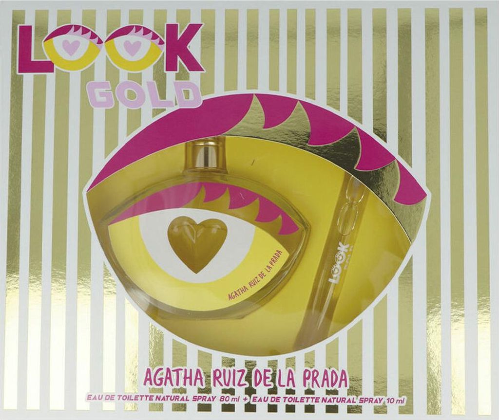 Agatha Ruiz De La Prada Look Gold Edt Spray 80 Ml Zestawy Zdjęcie produktu 