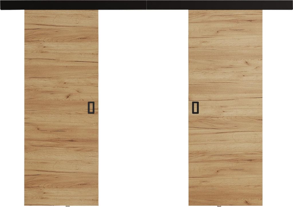 KIER FURNITURE Schiebetür Komplettset WERDI PLUS DUO Produktbild 