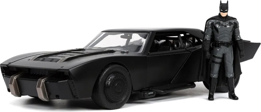 Batman 2022 Batmobile Hollywood Rides 1/24 avec figurine de collection