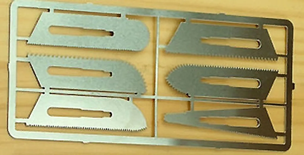 Kit lames de scie Krick 492100/01 pour modélisme naval et maquette