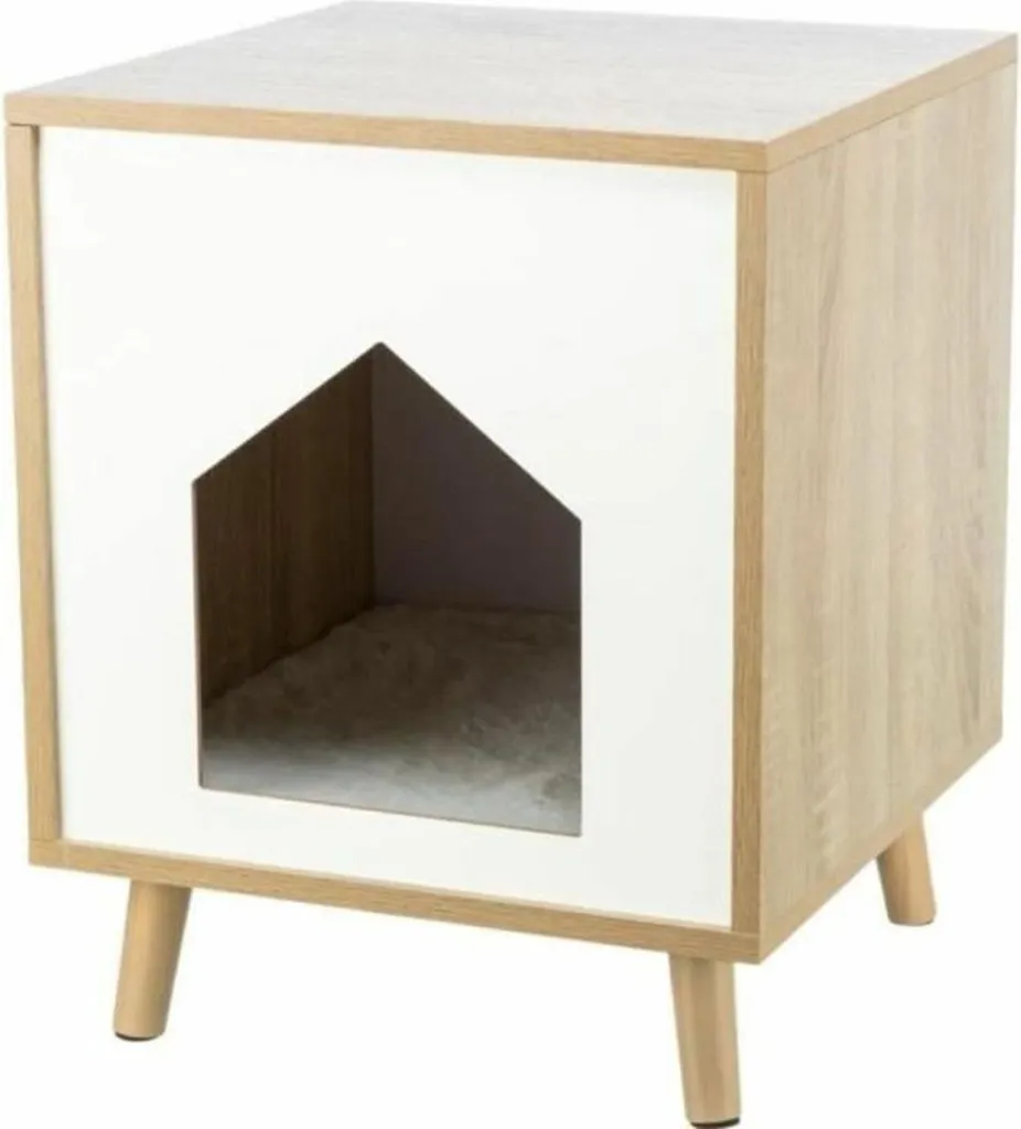 Maison pour Lapin et Cochon d'Inde Trixie Marron - Abri de Jardin Intérieur