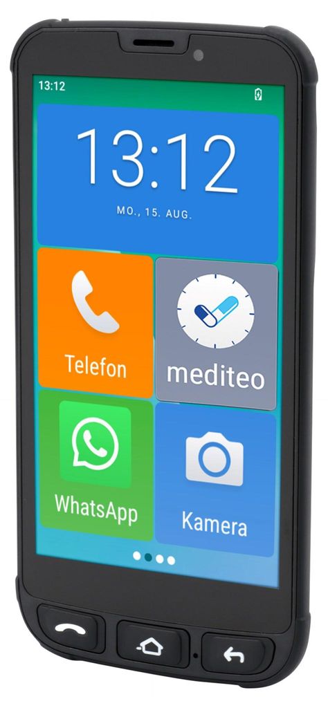 Senioren Smartphone Extragroße Darstellung Produktbild 