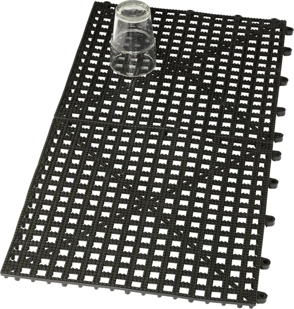 Mata drenażowa, plastik, ciężki materiał, 31,5 x 31,5 cm, 2 Zdjęcie produktu 